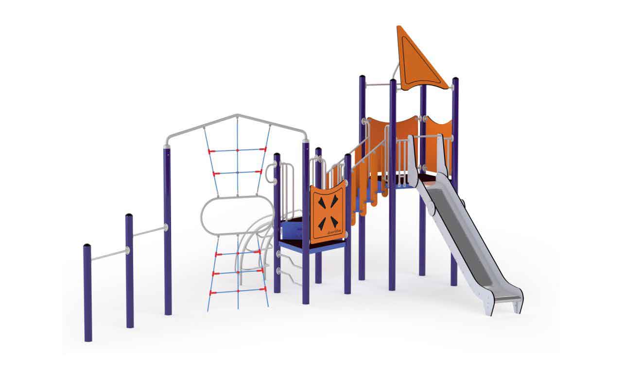 PLAYGROUND 8041 - PLAYGROUND 8041 - GIOCHI IN ACCIAIO