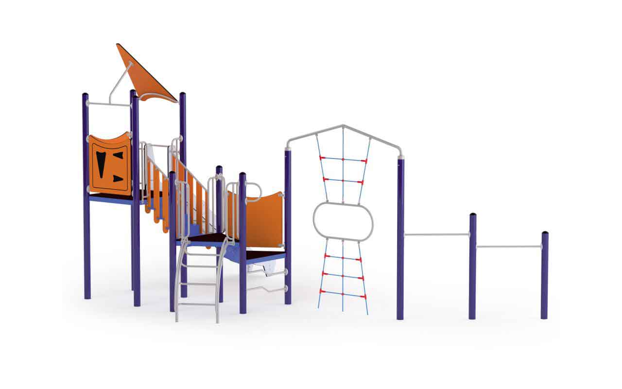 PLAYGROUND 8041 - PLAYGROUND 8041 - GIOCHI IN ACCIAIO