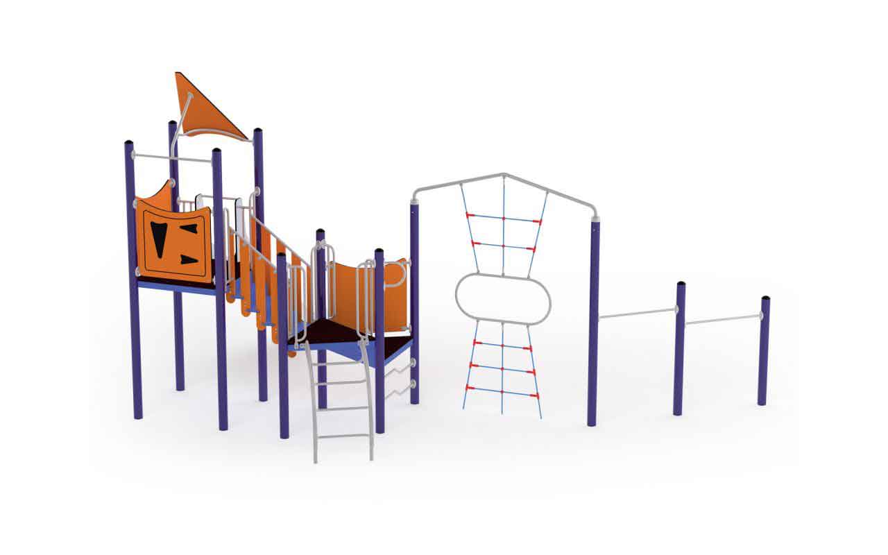 PLAYGROUND 8041 - PLAYGROUND 8041 - GIOCHI IN ACCIAIO