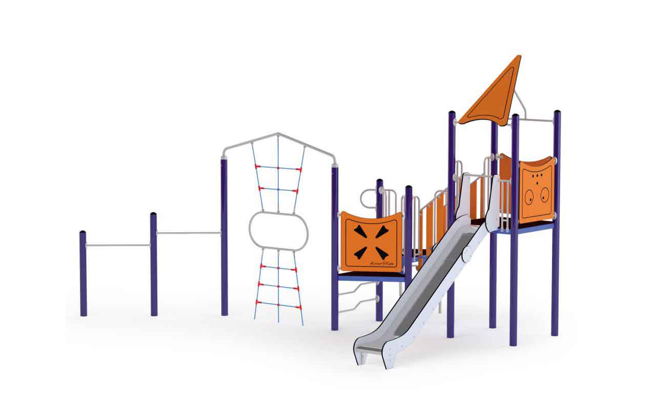 PLAYGROUND 8041 - PLAYGROUND 8041 - GIOCHI IN ACCIAIO