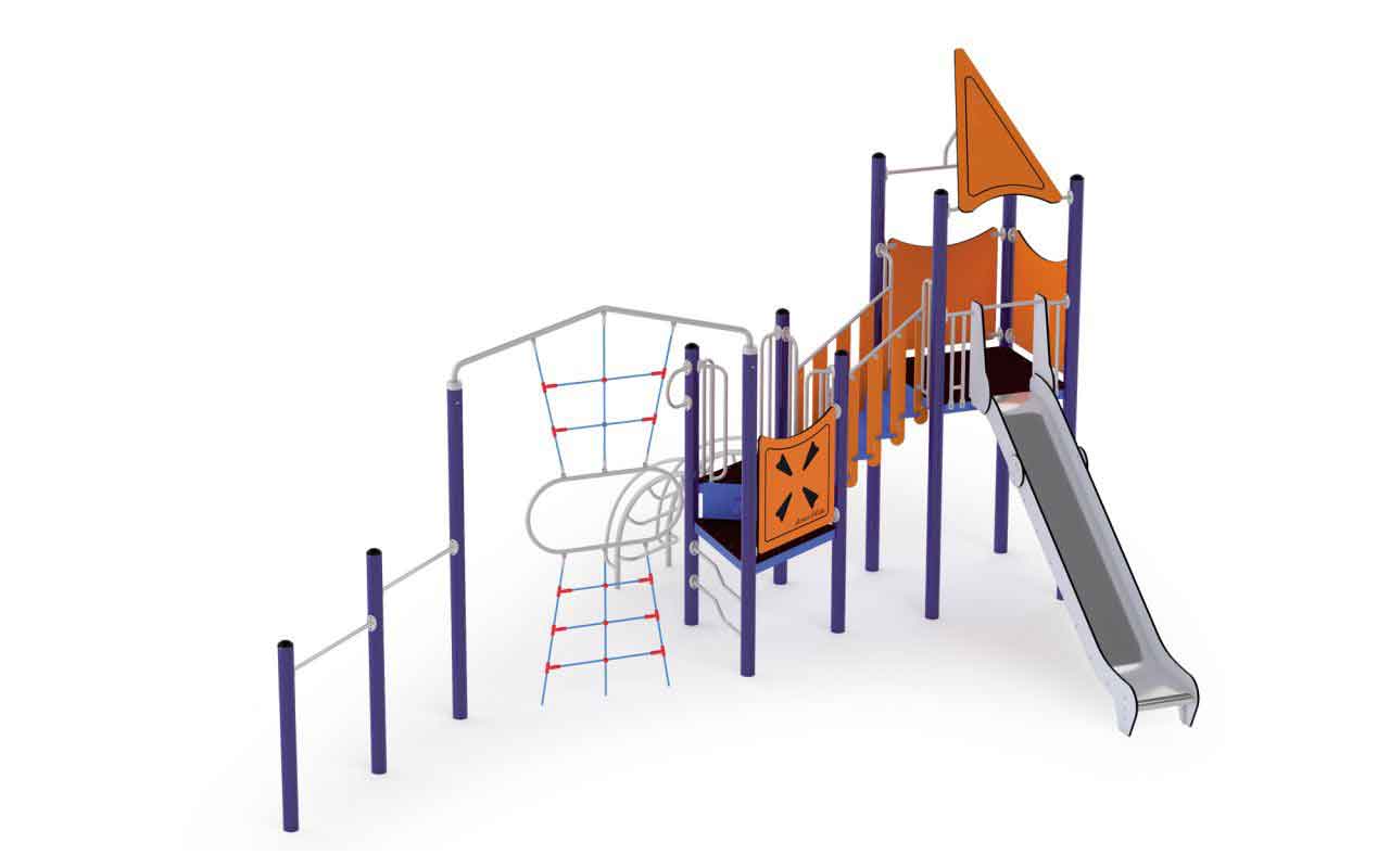 PLAYGROUND 8041 - PLAYGROUND 8041 - GIOCHI IN ACCIAIO