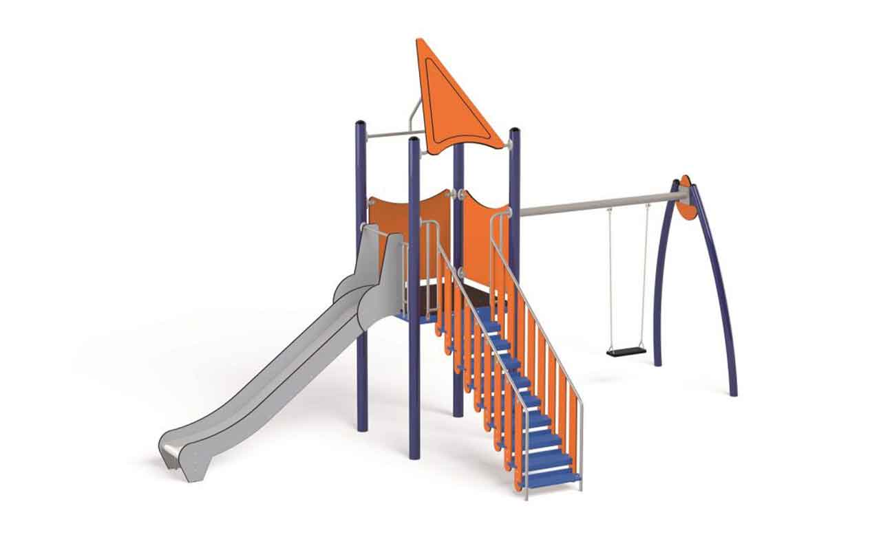 PLAYGROUND 8037 - PLAYGROUND 8037 - GIOCHI IN ACCIAIO