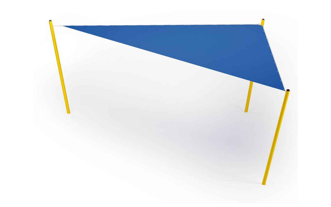 TETTOIA TRIANGOLARE - TETTOIA TRIANGOLARE - SABBIERE