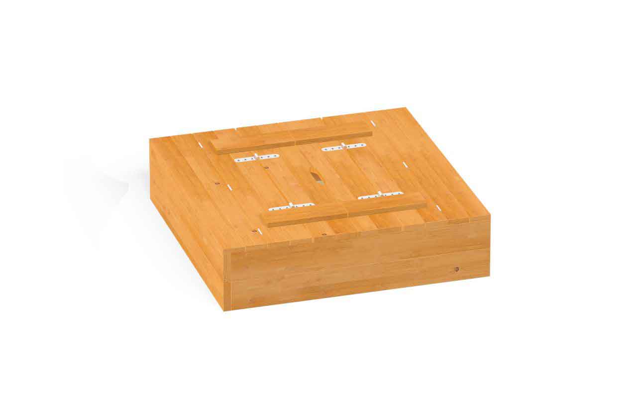 SABBIERA CON PANCHINE : 