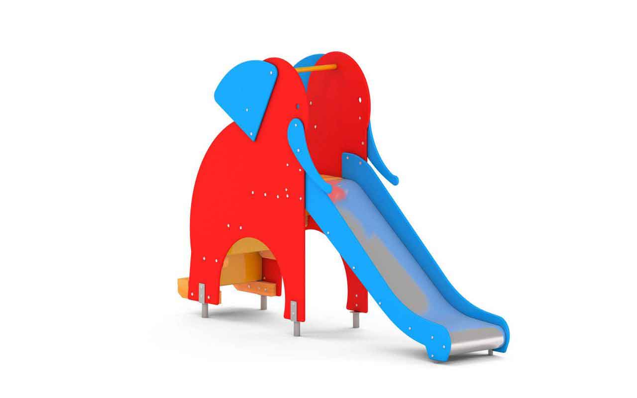 SCIVOLO ELEFANTE ROSSO - SCIVOLO ELEFANTE ROSSO - SCIVOLI