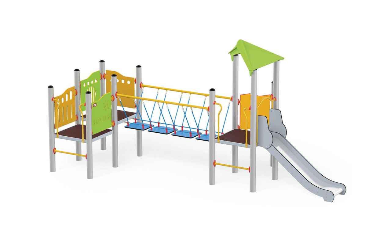 STRUTTURA TORRE 3 - STRUTTURA TORRE 3 - GIOCHI IN ACCIAIO