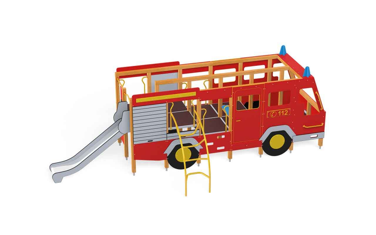 CAMION DEI POMPIERI - CAMION DEI POMPIERI - GIOCHI PER ASILO NIDO
