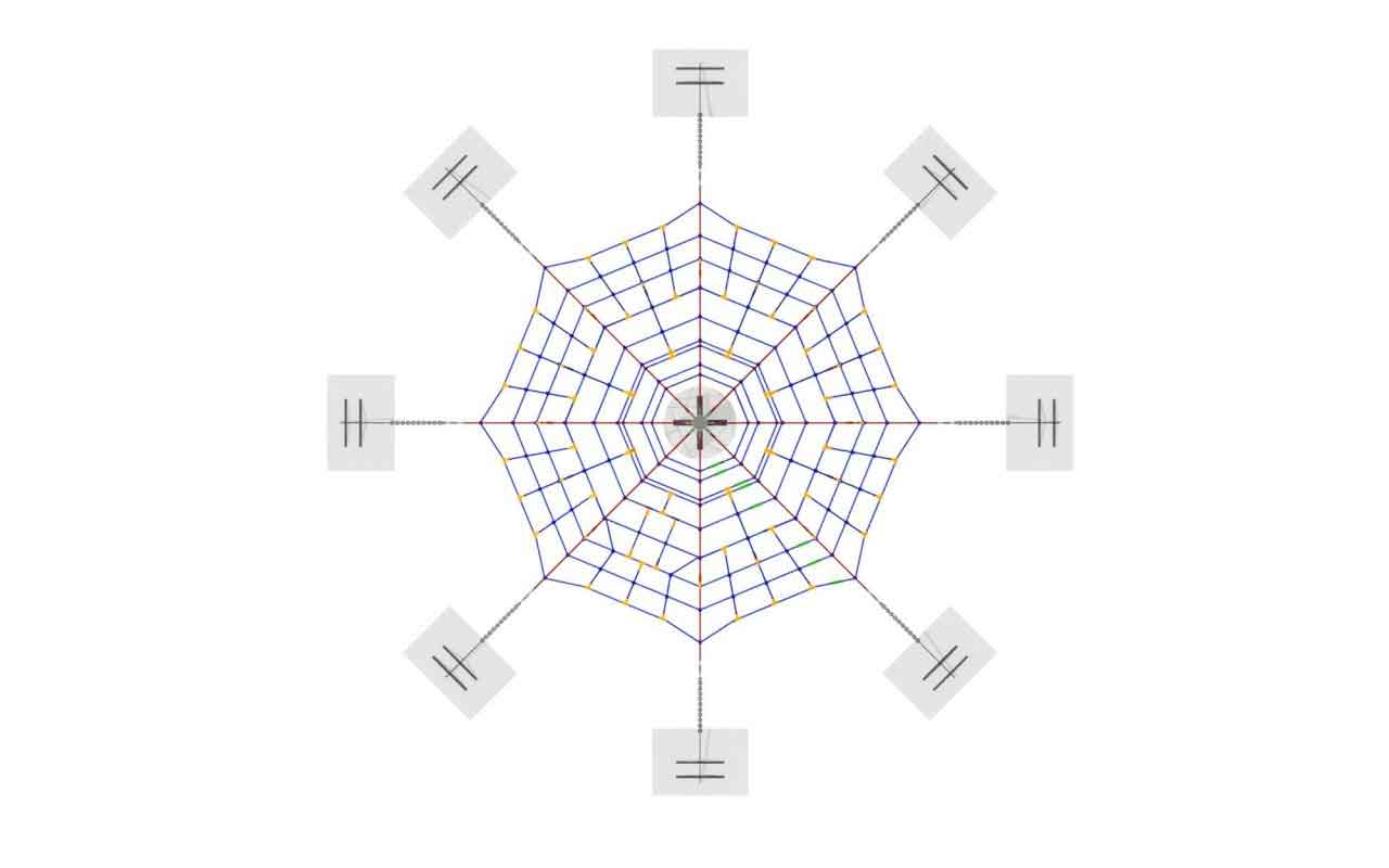 SPIDER NET - SPIDER NET - GIOCHI DI ARRAMPICATA