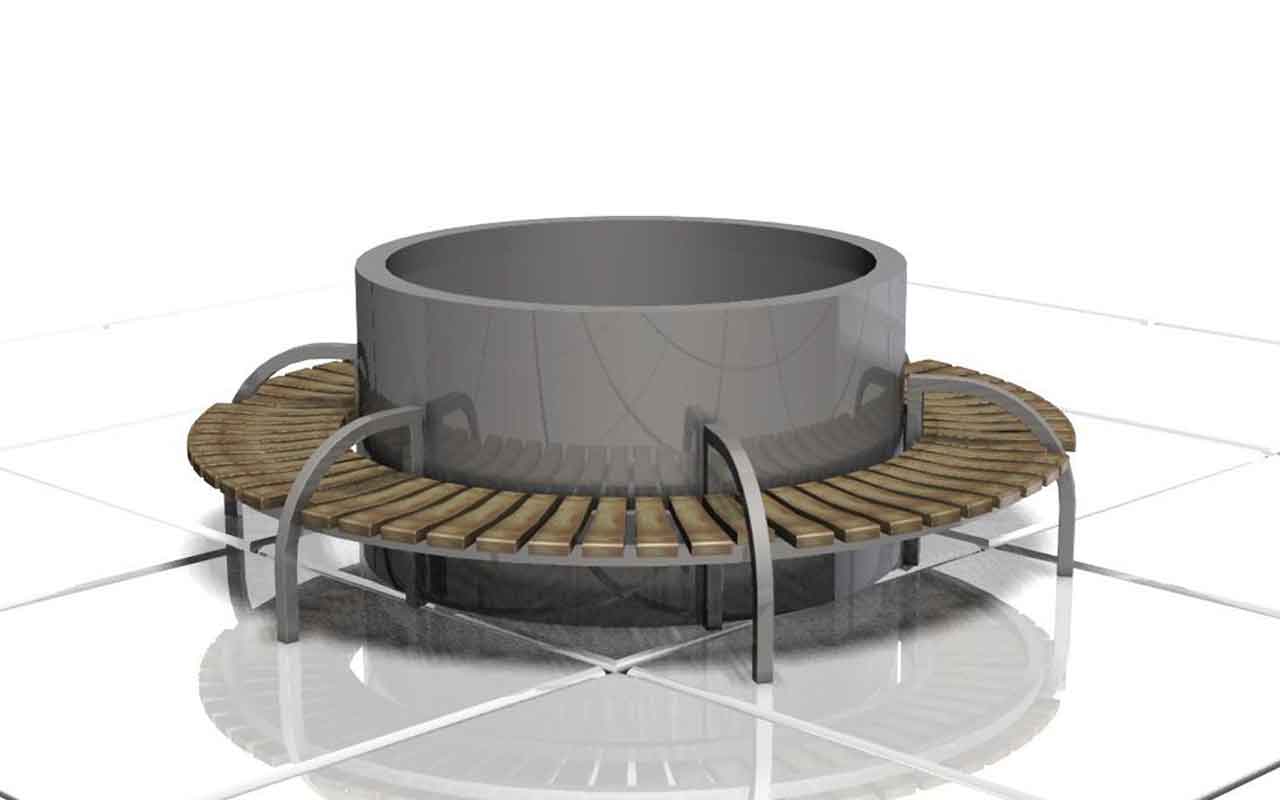 ROUNDERY - ROUNDERY - PANCHINE ARREDO URBANO