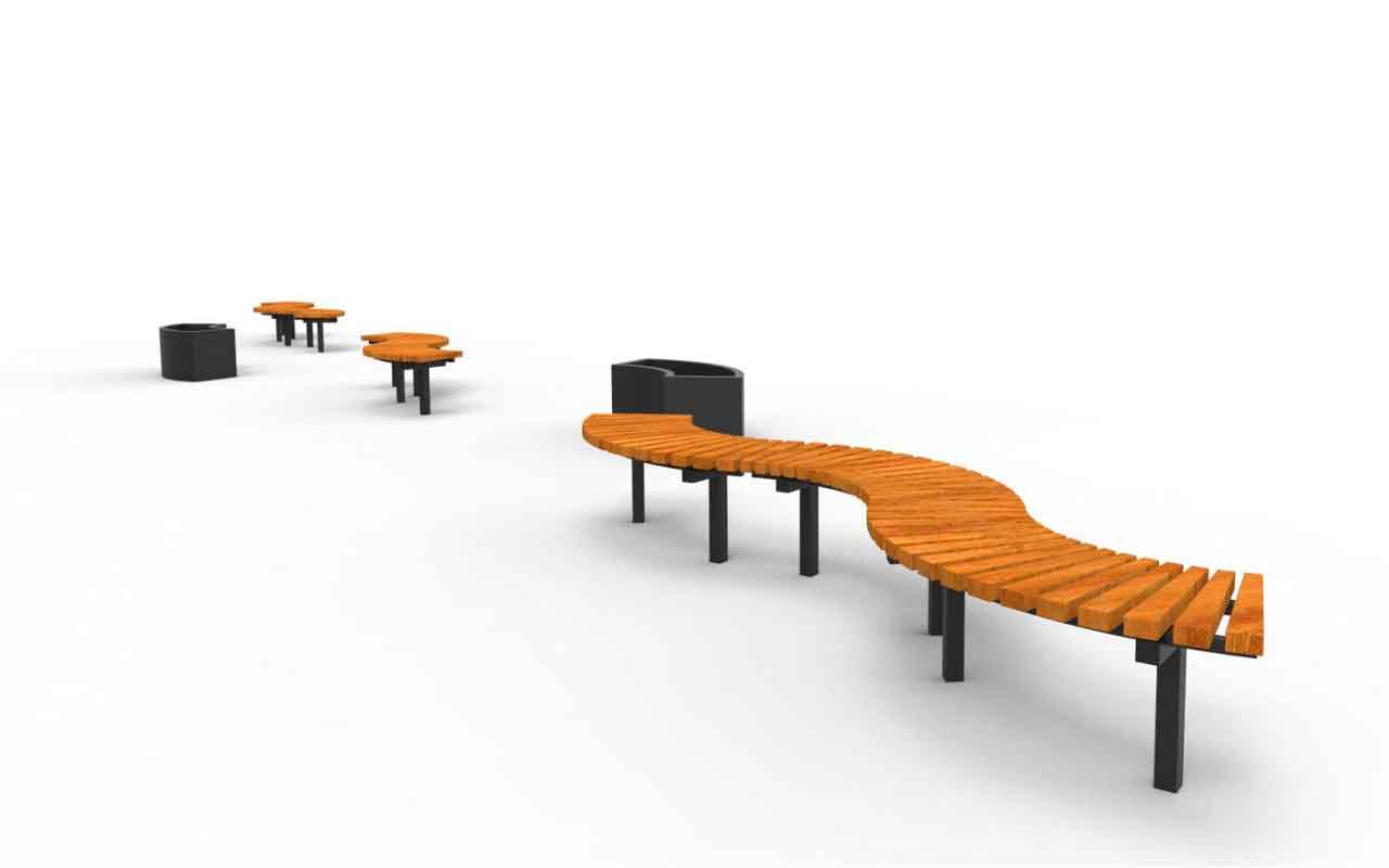 WAVE - WAVE - PANCHINE ARREDO URBANO