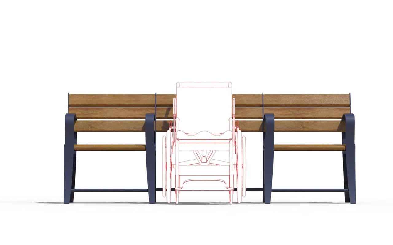 MARSIGLIA - MARSIGLIA - PANCHINE ARREDO URBANO