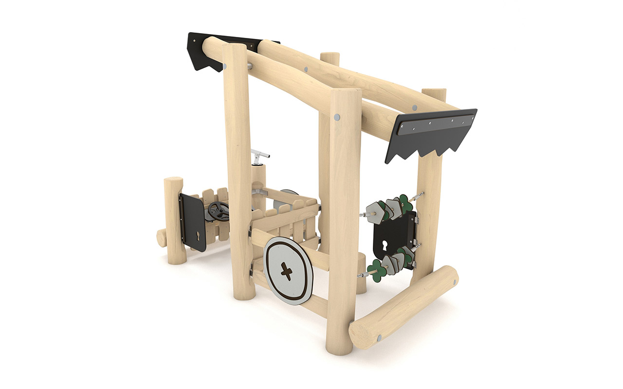 GR1241-RB - GR1241-RB - GIOCHI IN LEGNO DI ROBINIA