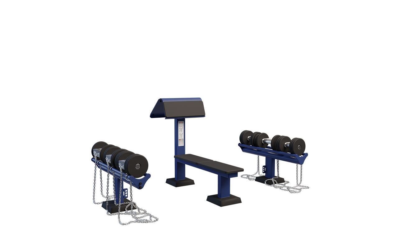 DUMBBELL SET - DUMBBELL SET - OUTDOOR FITNESS