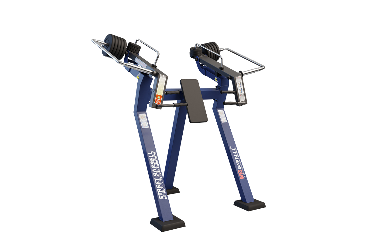 CONVERGING SHOULDER PRESS (IN PIEDI) - CONVERGING SHOULDER PRESS (IN PIEDI) - OUTDOOR FITNESS