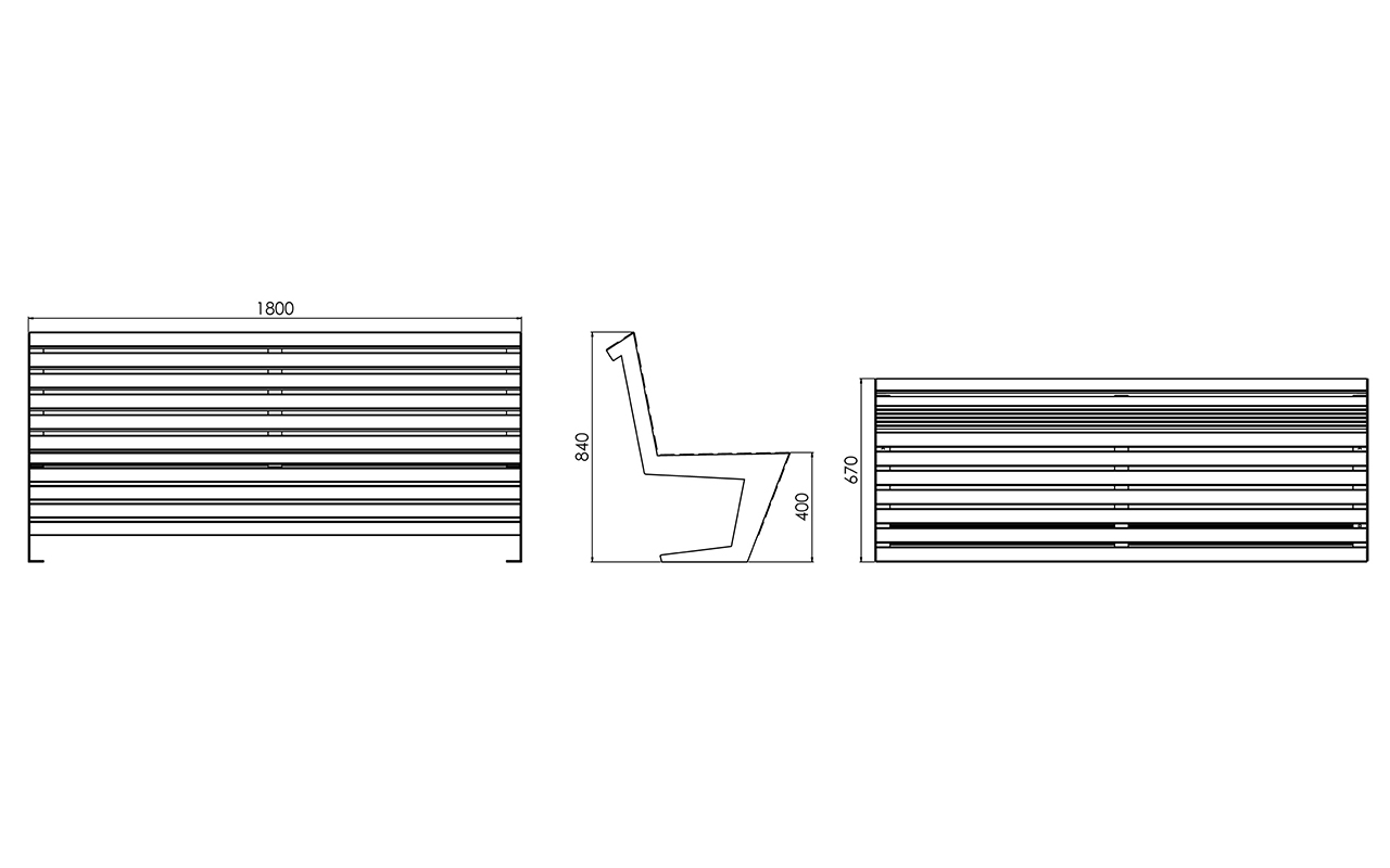 EDGE - EDGE - PANCHINE ARREDO URBANO
