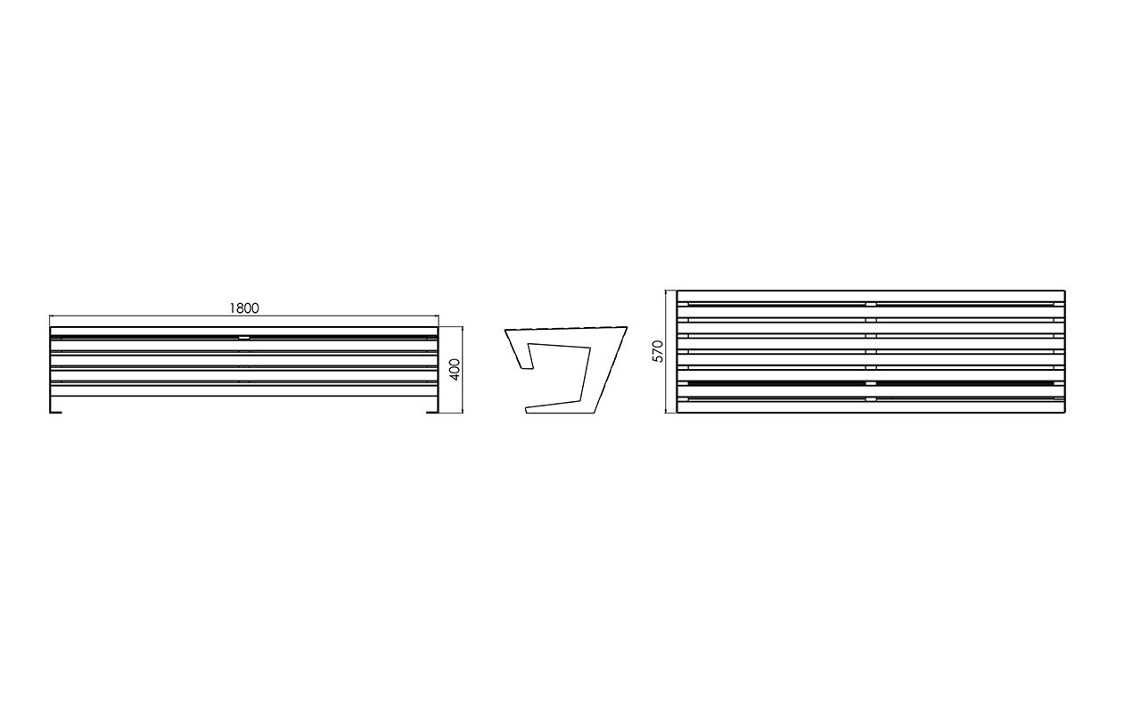 EDGE - EDGE - PANCHINE ARREDO URBANO